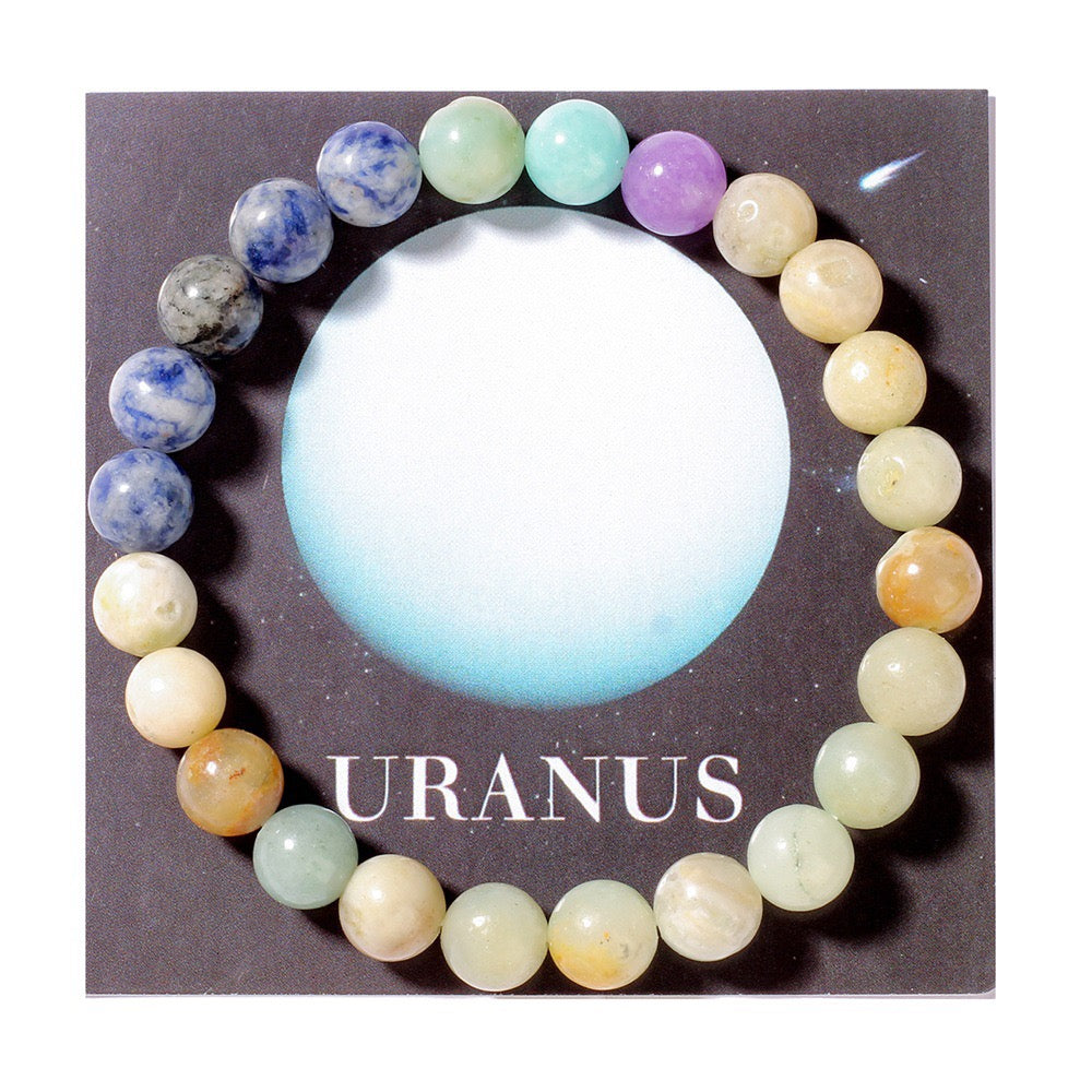 Solar System Natural Stone Bracelet