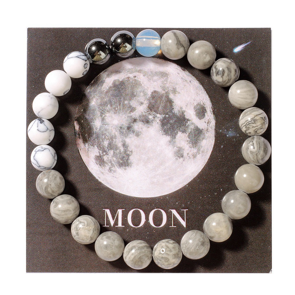 Solar System Natural Stone Bracelet