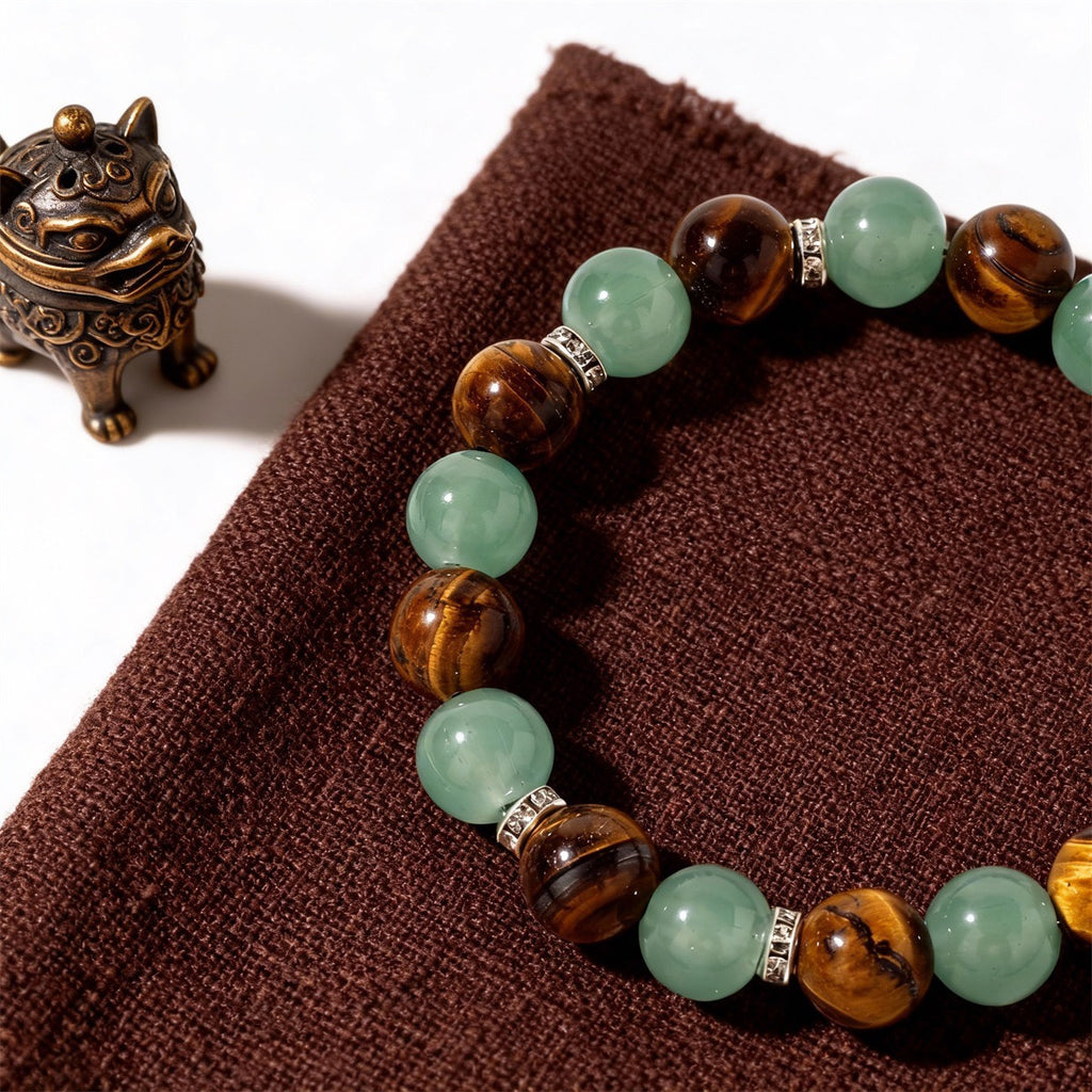 Moss Tiger Eye Bracelet