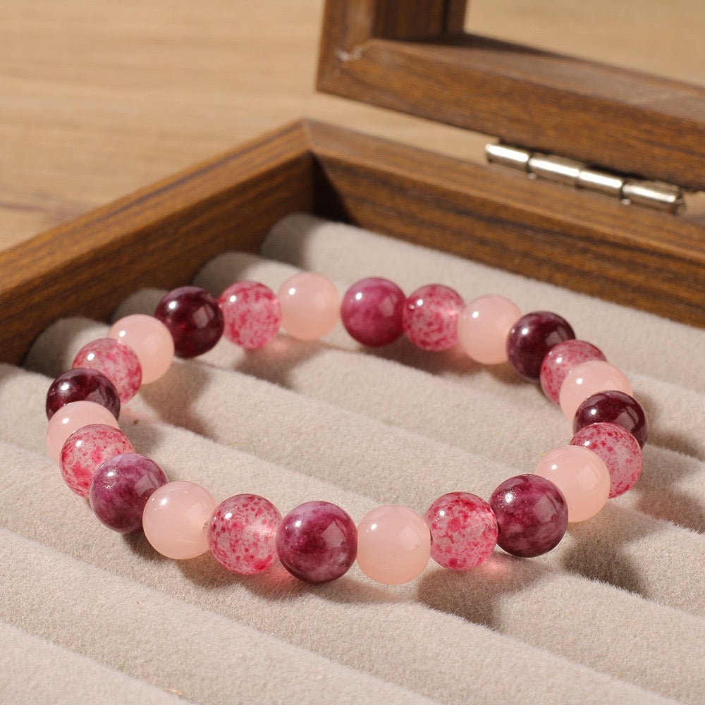 Rose Garnet Bracelet