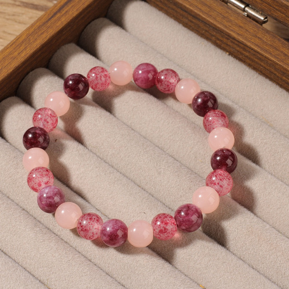 Rose Garnet Bracelet