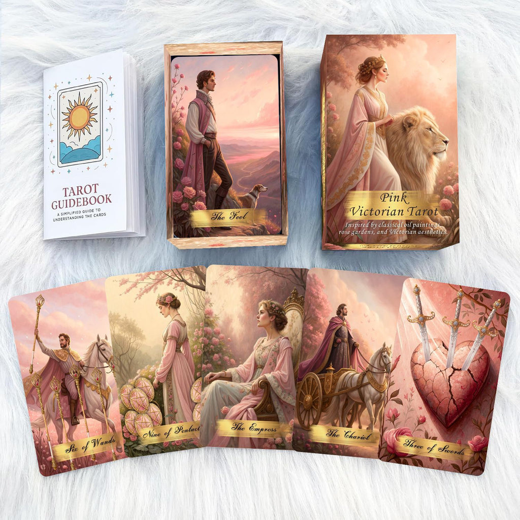 Pink Victorian Tarot Deck