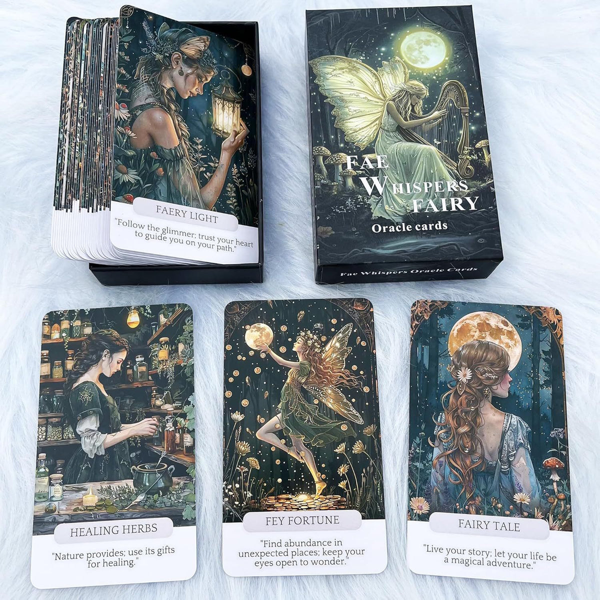 Fae Whispers Fairy Oracle Cards