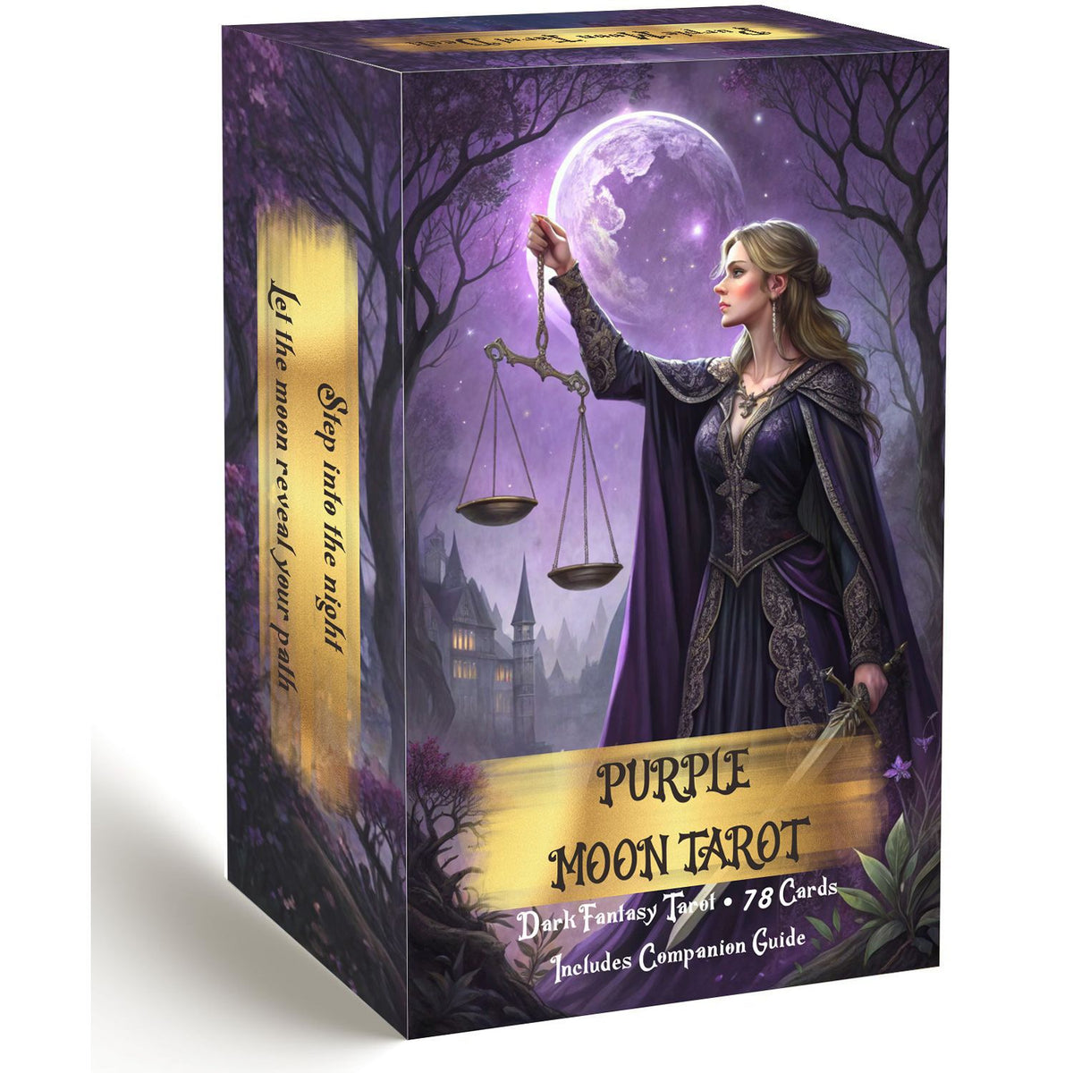 Purple Moon Tarot Deck