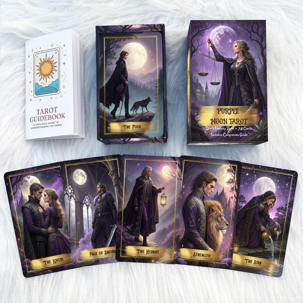 Purple Moon Tarot Deck