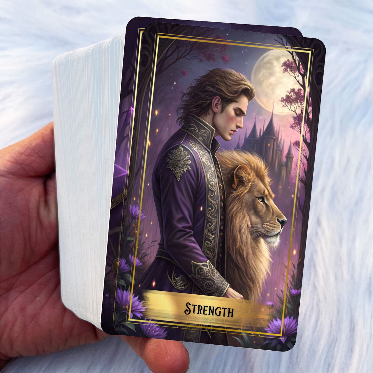 Purple Moon Tarot Deck