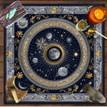 Celestial Tarot Cloth