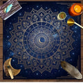 Zodiac Mandala Tarot Cloth