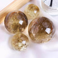 Golden Quartz Crystal Sphere