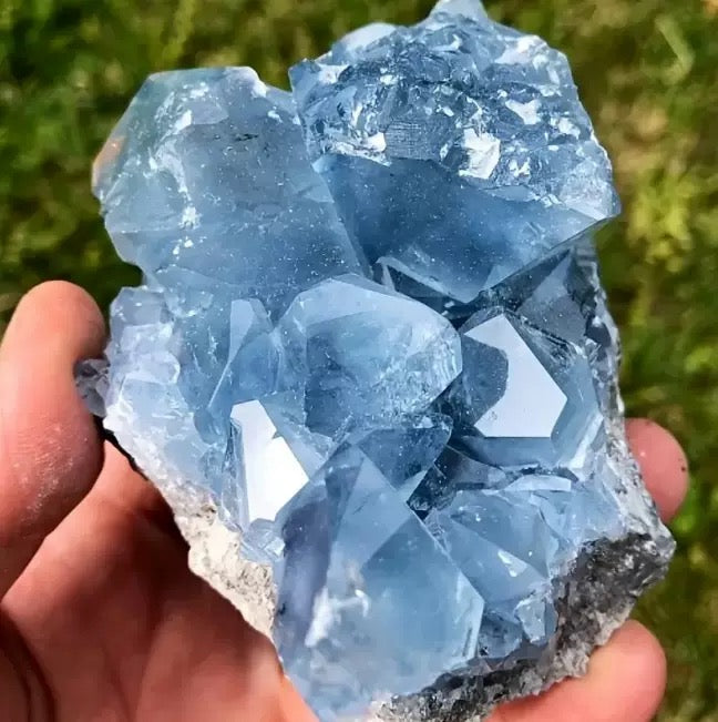 Celestite Crystal Geode