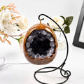 Amethyst Geode LED Night Light